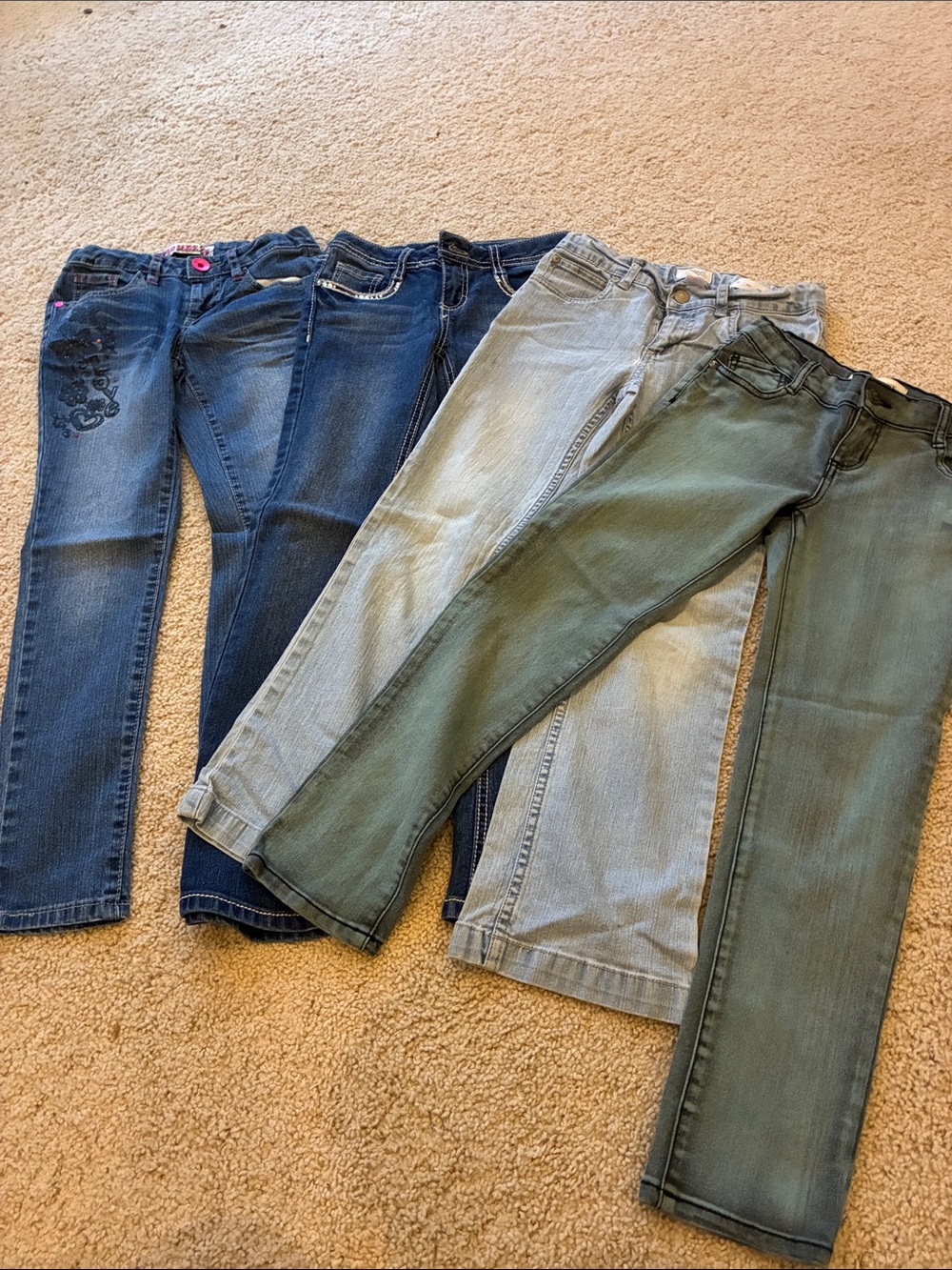 Girls Mixed Denim Jeans bundle Pack